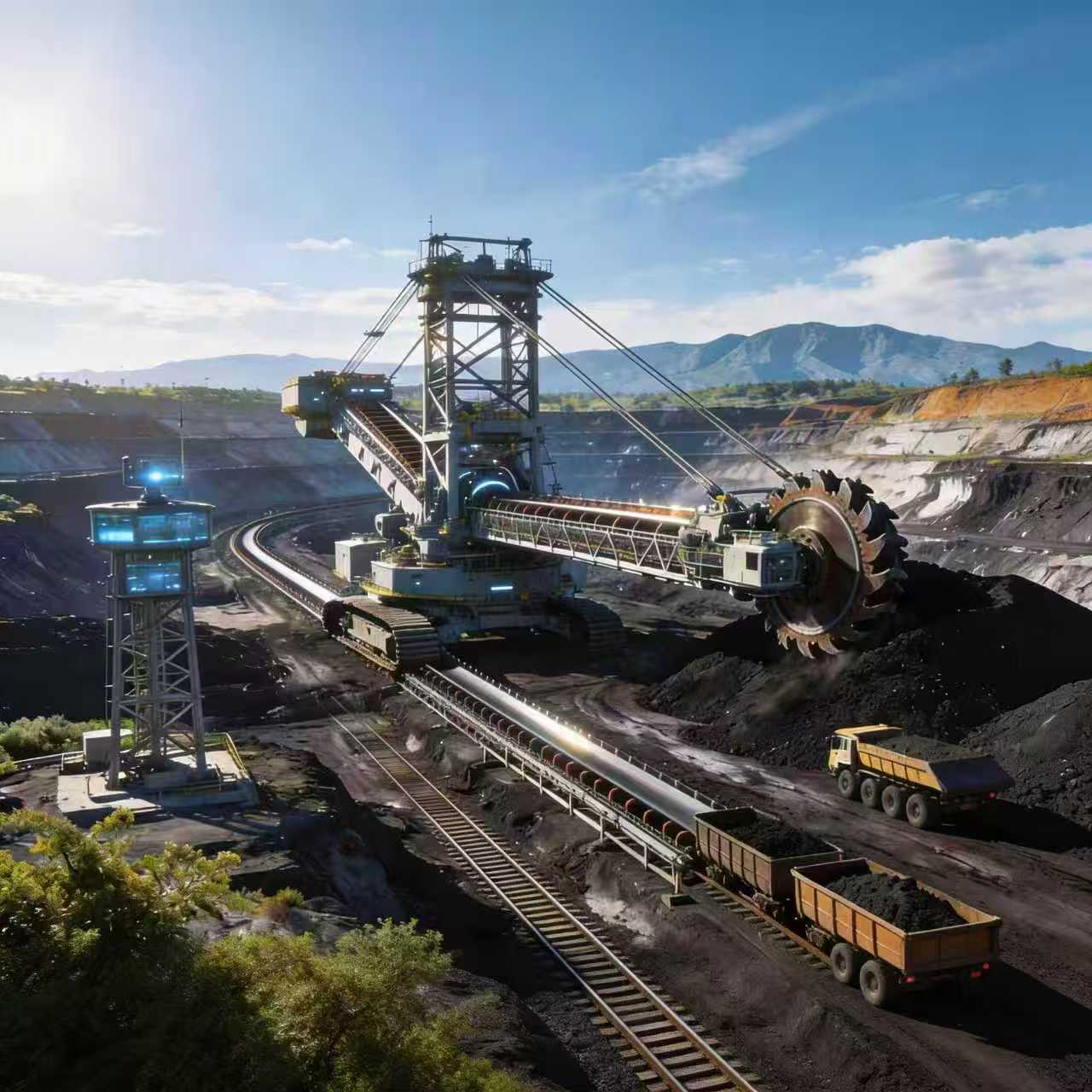 智慧煤矿AI监控平台